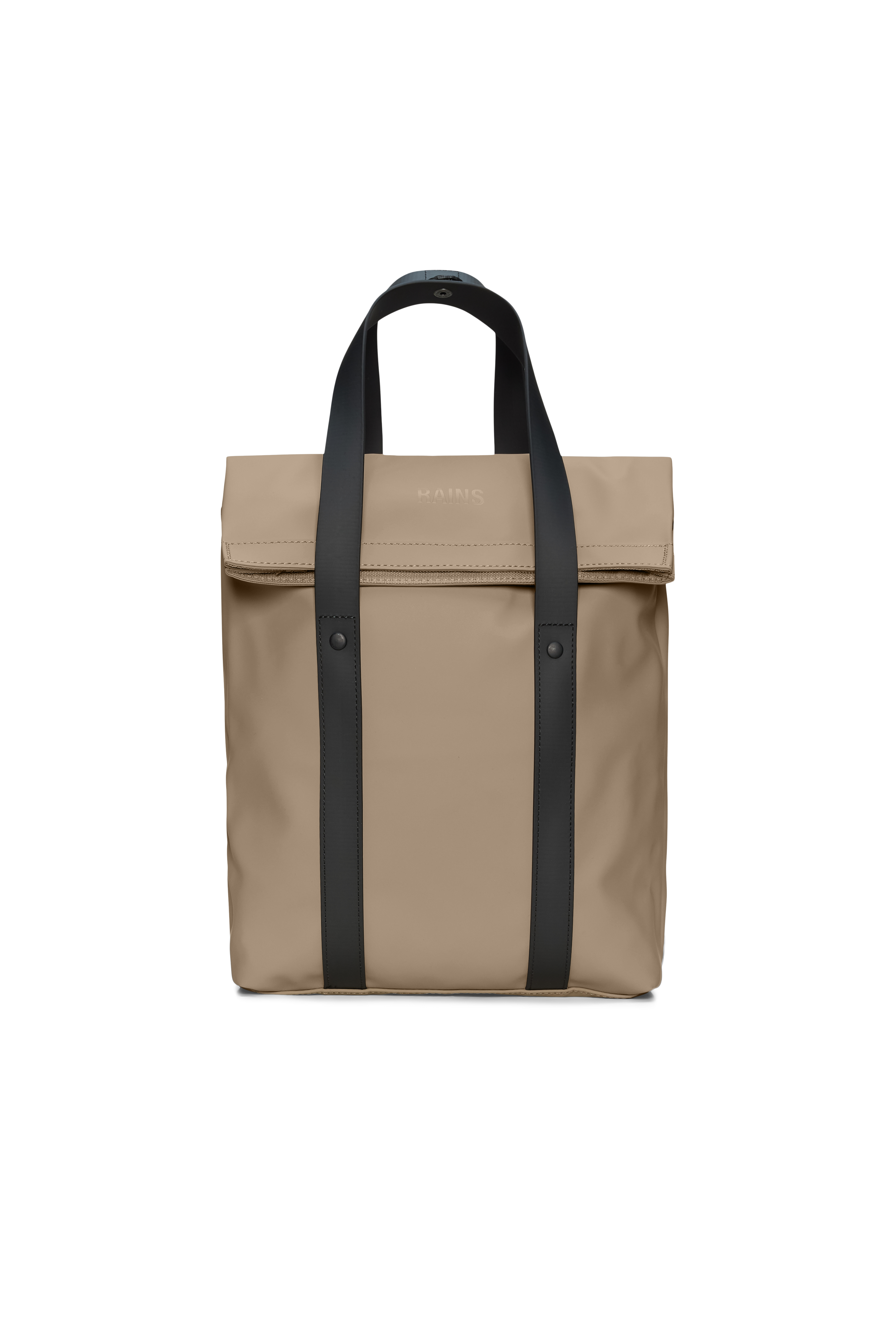 RAINS 2 Way Tote Backpack Mini Beige 8L H35.50 x D9 x W25 cm Backpack