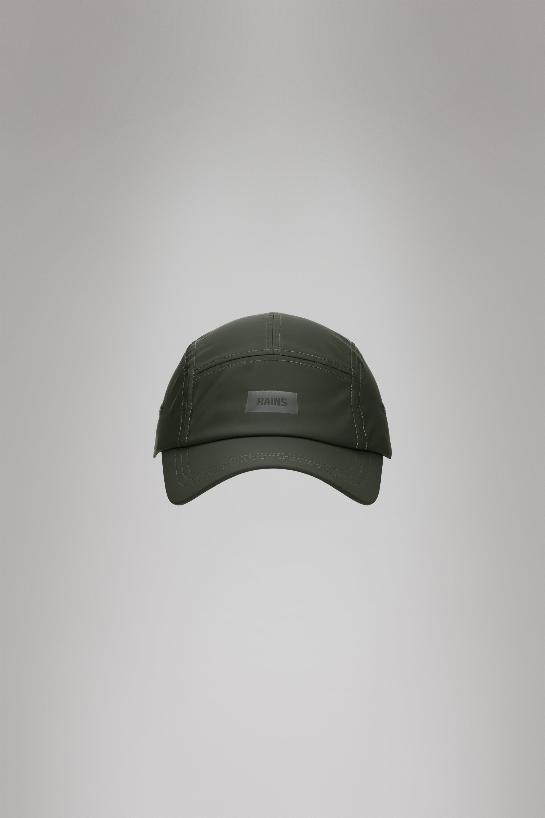 RAINS 5 Panel Cap Green Headwear
