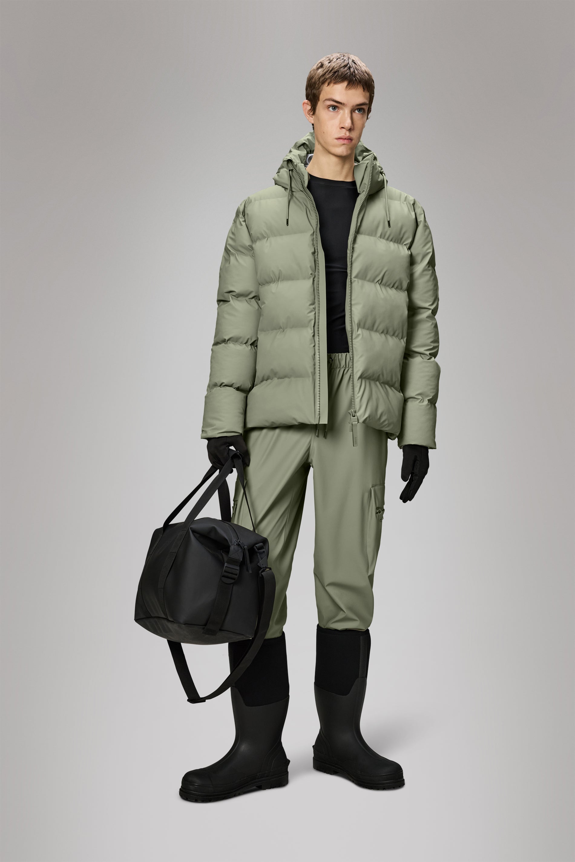 Rains Alta Puffer Jacket Drift Jacket