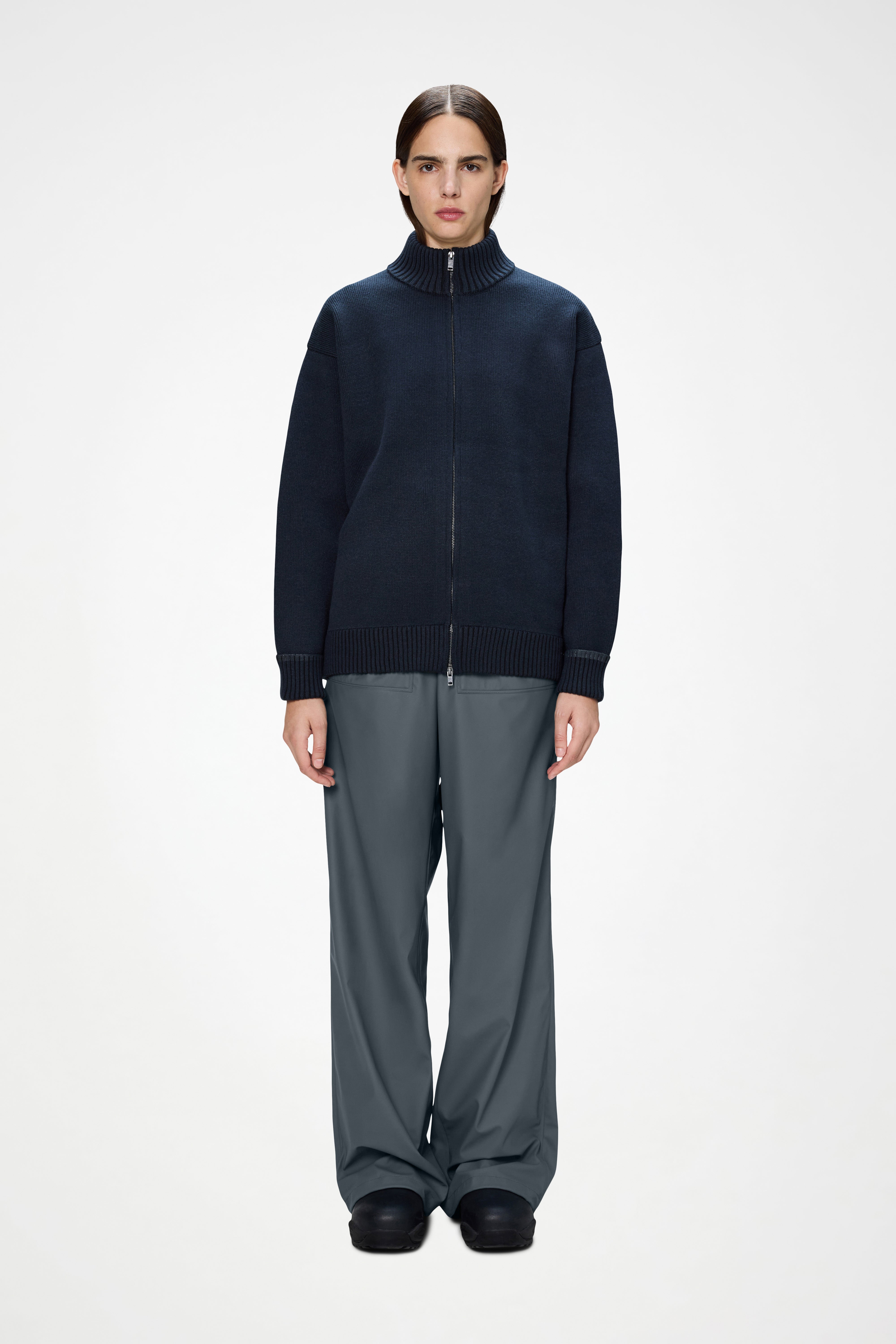 Sowa Knit Zip Cardigan