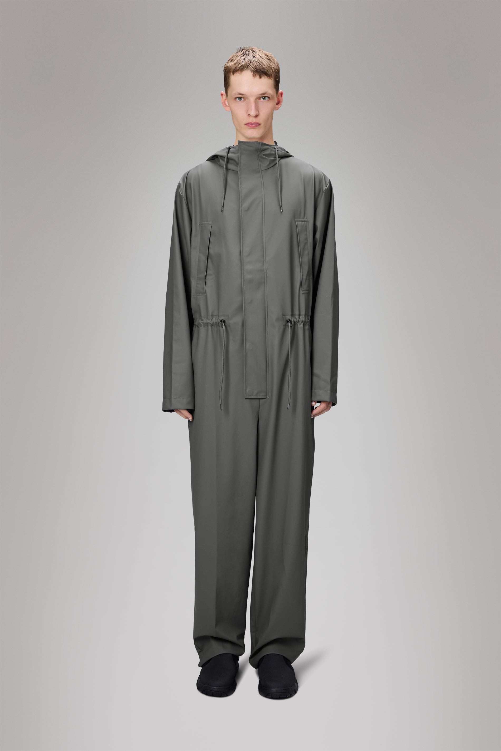 RAINS Jumpsuit Regular Grey Jumpsuit